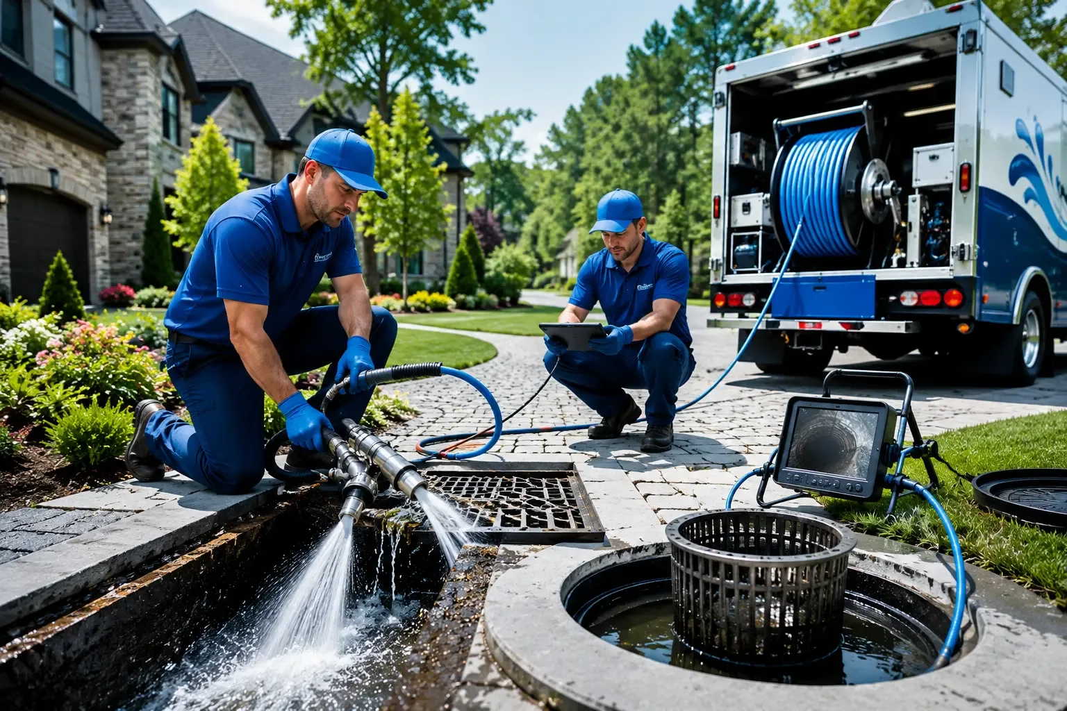 Local outdoor drain cleaning professionals in New Columbia, PA