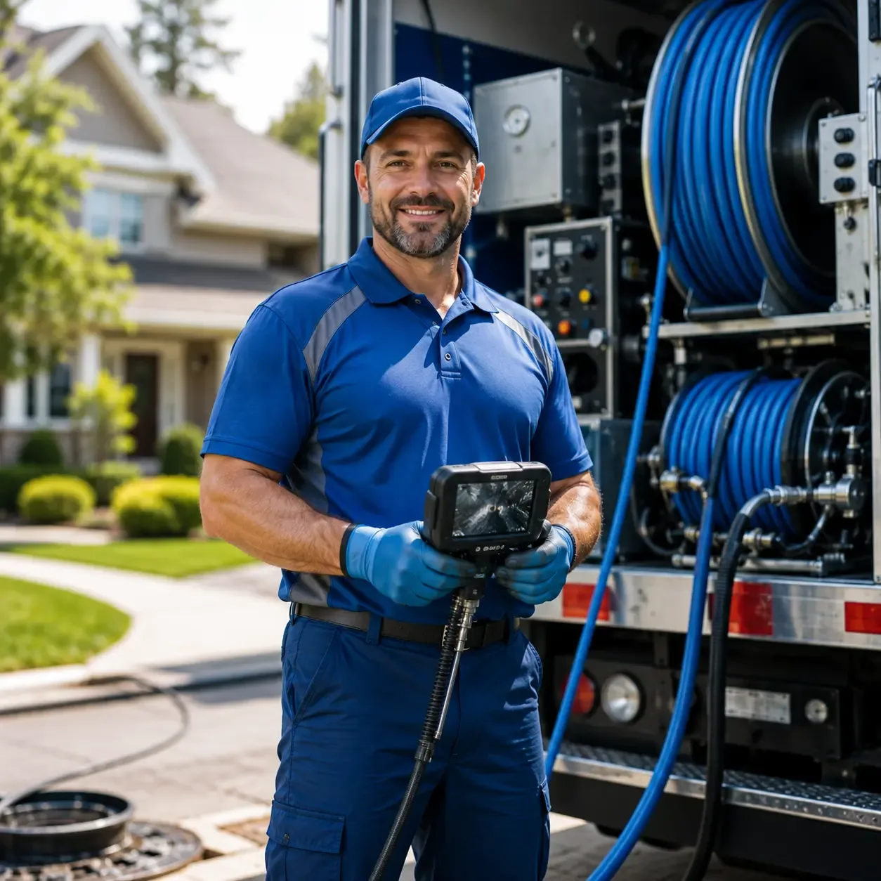 Local outdoor drain cleaning specialists in New Columbia, PA